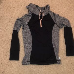 Athletic half zip